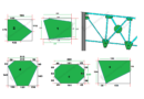 structural gusset plate marking and how to read structural drawing